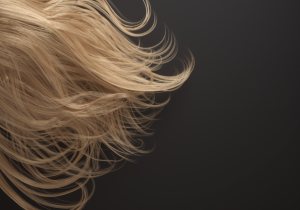 Figure 8: An example of blonde hair created using Hair Assistant.